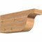 Ekena Millwork Del Monte Smooth Rafter Tail, Western Red Cedar, 5 1/2"W x 10"H x 24"L RFT06X10X24DEL00SWR - alternate 1